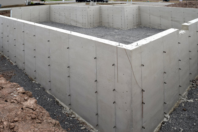 Preeceville Redi-mix Concrete Basement Foundation